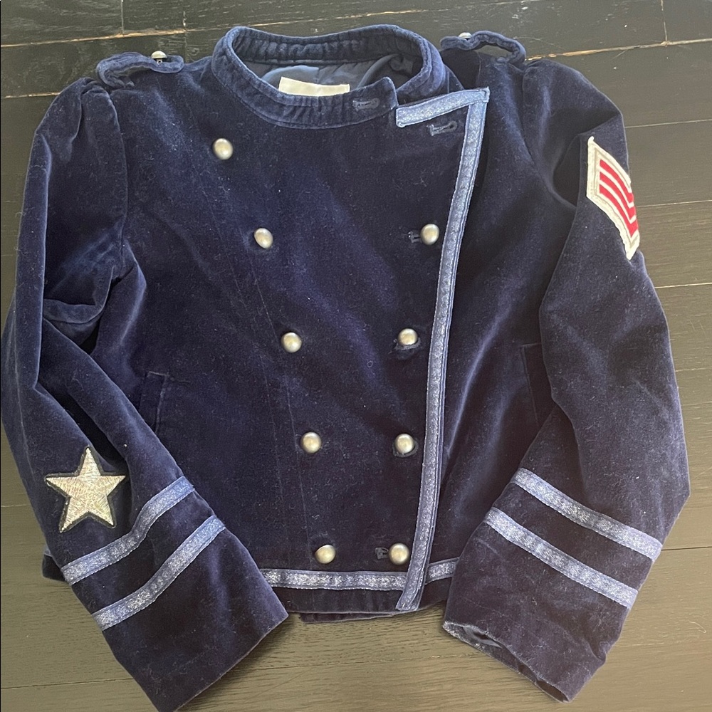 Target Annie Collection Kids' Military Style Embellished Jacket